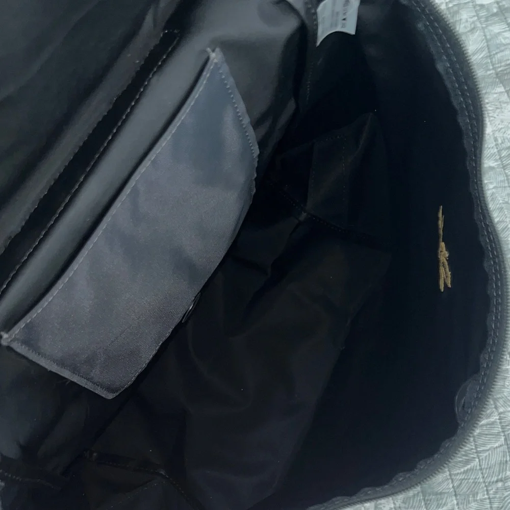 Longchamp large gunmetal Backpack - Picture 4 of 7
